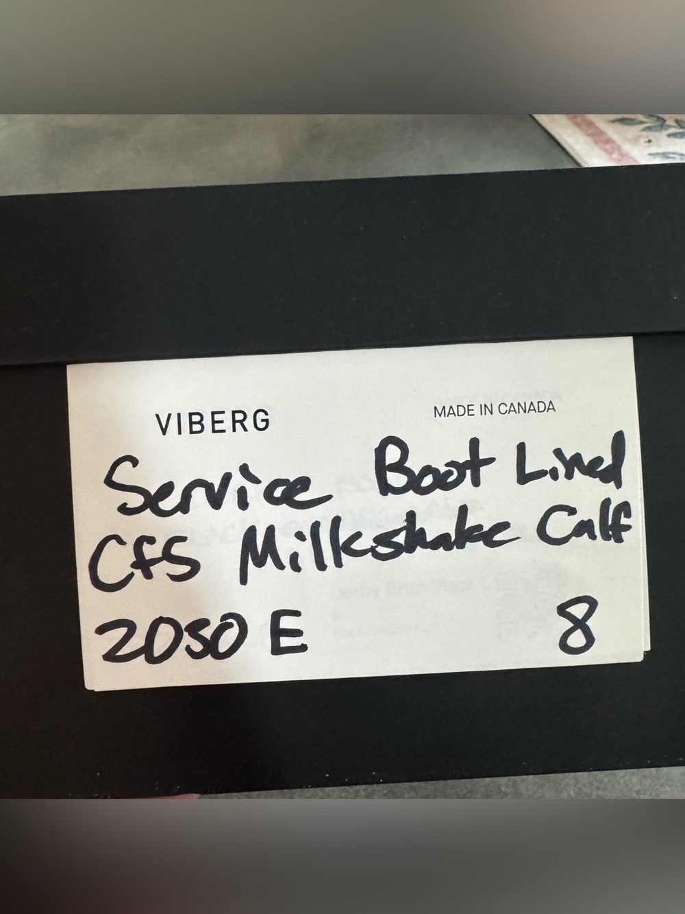 NWT Viberg Service Boot - Picture 7 of 7